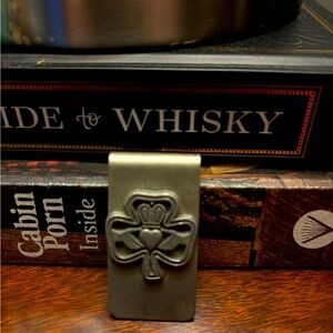 Men's Silver Celtic Money Clip